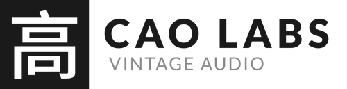 Cao Labs • Vintage Audio